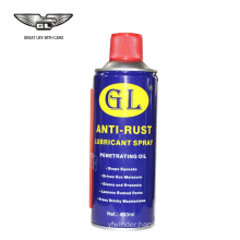 Multi purpose anti rust lubricant spray